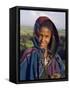 Portrait of Local Girl, Unesco World Heritage Site, Simien Mountains National Park, Ethiopia-Gavin Hellier-Framed Stretched Canvas