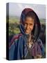 Portrait of Local Girl, Unesco World Heritage Site, Simien Mountains National Park, Ethiopia-Gavin Hellier-Stretched Canvas