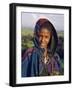 Portrait of Local Girl, Unesco World Heritage Site, Simien Mountains National Park, Ethiopia-Gavin Hellier-Framed Photographic Print