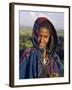 Portrait of Local Girl, Unesco World Heritage Site, Simien Mountains National Park, Ethiopia-Gavin Hellier-Framed Photographic Print