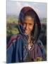 Portrait of Local Girl, Unesco World Heritage Site, Simien Mountains National Park, Ethiopia-Gavin Hellier-Mounted Photographic Print