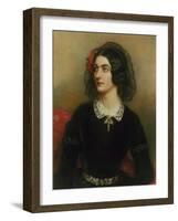 Portrait of Lola Montez (1820-1861). Painted 1847-Joseph Karl Stieler-Framed Giclee Print