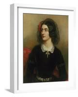 Portrait of Lola Montez (1820-1861). Painted 1847-Joseph Karl Stieler-Framed Giclee Print