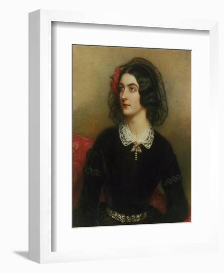 Portrait of Lola Montez (1820-1861). Painted 1847-Joseph Karl Stieler-Framed Giclee Print