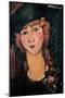 Portrait of Lolotte, 1917 (Painting)-Amedeo Modigliani-Mounted Giclee Print