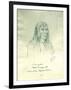 Portrait of Looking Glass Apash-Wa-Hay-Ikt Chief of the Nez Perce Indians-Gustav Sohon-Framed Giclee Print