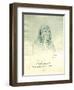 Portrait of Looking Glass Apash-Wa-Hay-Ikt Chief of the Nez Perce Indians-Gustav Sohon-Framed Premium Giclee Print