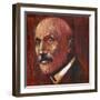 Portrait of Lorand Eotvos (Budapest, 1848-Budapest, 1919), Hungarian Physicist, Painting-null-Framed Giclee Print