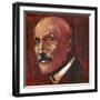 Portrait of Lorand Eotvos (Budapest, 1848-Budapest, 1919), Hungarian Physicist, Painting-null-Framed Giclee Print