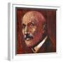 Portrait of Lorand Eotvos (Budapest, 1848-Budapest, 1919), Hungarian Physicist, Painting-null-Framed Giclee Print