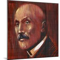 Portrait of Lorand Eotvos (Budapest, 1848-Budapest, 1919), Hungarian Physicist, Painting-null-Mounted Giclee Print