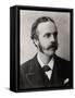 Portrait of Lord Arthur James Balfour (1848-1930), British politician and statesman-French Photographer-Framed Stretched Canvas