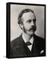 Portrait of Lord Arthur James Balfour (1848-1930), British politician and statesman-French Photographer-Framed Stretched Canvas