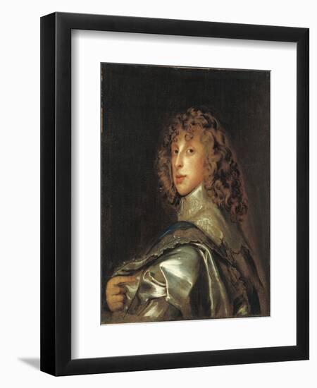 Portrait of Lord Bernard Stuart after Van Dyck, 1760S-Thomas Gainsborough-Framed Giclee Print