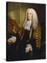 Portrait of Lord Bowes of Clonlyon Three-Length in Lord Chancellor's Robes, 18th Century-Stephen Slaughter-Stretched Canvas