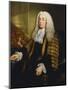 Portrait of Lord Bowes of Clonlyon Three-Length in Lord Chancellor's Robes, 18th Century-Stephen Slaughter-Mounted Giclee Print