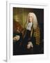 Portrait of Lord Bowes of Clonlyon Three-Length in Lord Chancellor's Robes, 18th Century-Stephen Slaughter-Framed Giclee Print