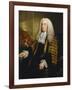 Portrait of Lord Bowes of Clonlyon Three-Length in Lord Chancellor's Robes, 18th Century-Stephen Slaughter-Framed Giclee Print