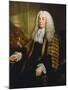 Portrait of Lord Bowes of Clonlyon Three-Length in Lord Chancellor's Robes, 18th Century-Stephen Slaughter-Mounted Giclee Print