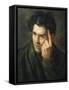 Portrait of Lord Byron (1788-1824)-Théodore Géricault-Framed Stretched Canvas