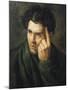Portrait of Lord Byron (1788-1824)-Théodore Géricault-Mounted Giclee Print