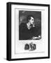 Portrait of Lord Byron (1788-1824)-null-Framed Giclee Print