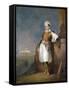 Portrait of Lord Byron in Athens, before the Acropolis-null-Framed Stretched Canvas