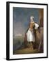 Portrait of Lord Byron in Athens, before the Acropolis-null-Framed Giclee Print
