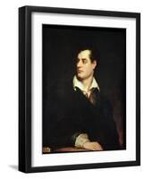 Portrait of Lord Byron-Thomas Phillips-Framed Giclee Print