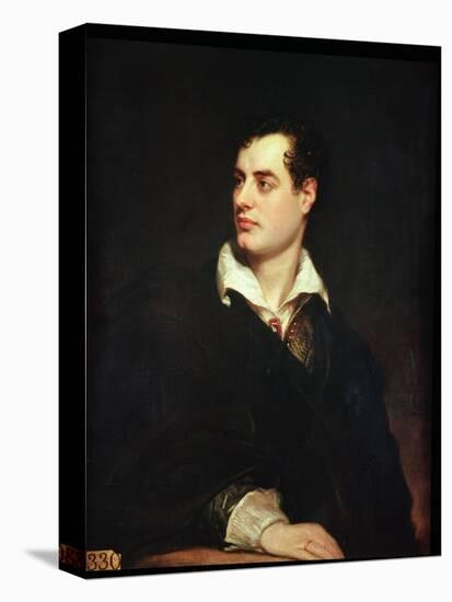 Portrait of Lord Byron-Thomas Phillips-Stretched Canvas