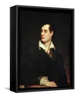 Portrait of Lord Byron-Thomas Phillips-Framed Stretched Canvas