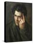 Portrait of Lord Byron-Théodore Géricault-Stretched Canvas