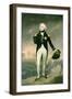 Portrait of Lord Nelson with Santa Cruz Beyond-Lemuel Francis Abbott-Framed Giclee Print
