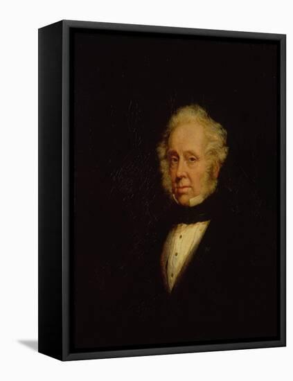 Portrait of Lord Palmerston (1784-1865)-Marshall Claxton-Framed Stretched Canvas