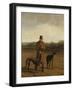 Portrait of Lord Rivers with Two Greyhounds, c.1825-Jacques Laurent Agasse-Framed Giclee Print