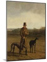 Portrait of Lord Rivers with Two Greyhounds, C.1825-Jacques-Laurent Agasse-Mounted Giclee Print