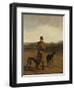 Portrait of Lord Rivers with Two Greyhounds, c.1825-Jacques Laurent Agasse-Framed Giclee Print