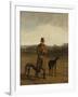 Portrait of Lord Rivers with Two Greyhounds, c.1825-Jacques Laurent Agasse-Framed Giclee Print