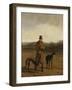 Portrait of Lord Rivers with Two Greyhounds, c.1825-Jacques Laurent Agasse-Framed Giclee Print