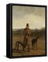 Portrait of Lord Rivers with Two Greyhounds, c.1825-Jacques Laurent Agasse-Framed Stretched Canvas