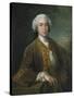 Portrait of Lord Trimelston, 1744-Philippe Mercier-Stretched Canvas