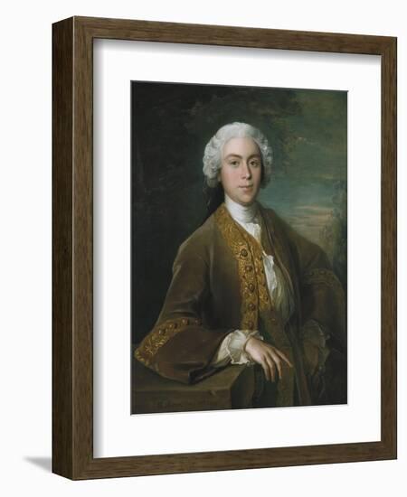 Portrait of Lord Trimelston, 1744-Philippe Mercier-Framed Giclee Print