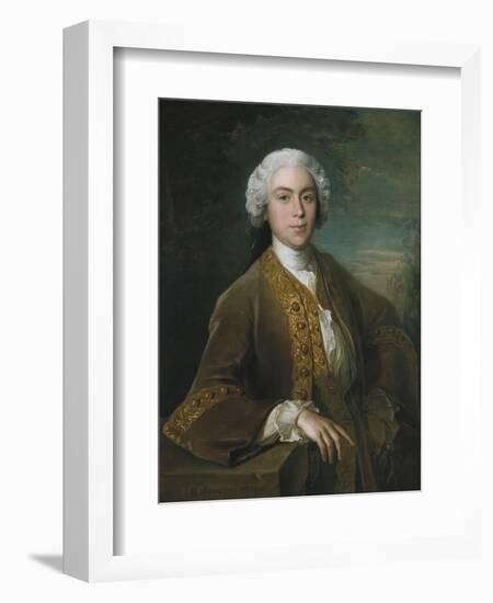 Portrait of Lord Trimelston, 1744-Philippe Mercier-Framed Giclee Print