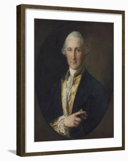 Portrait of Lord William Campbell, M. P.-Thomas Gainsborough-Framed Giclee Print