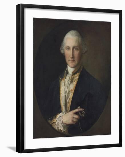 Portrait of Lord William Campbell, M. P.-Thomas Gainsborough-Framed Giclee Print