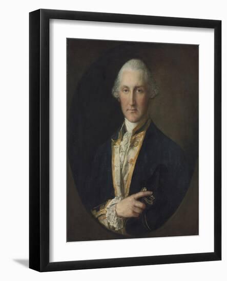 Portrait of Lord William Campbell, M. P.-Thomas Gainsborough-Framed Giclee Print