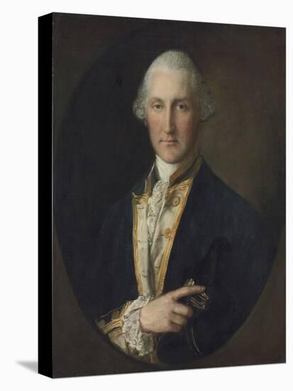 Portrait of Lord William Campbell, M. P.-Thomas Gainsborough-Stretched Canvas