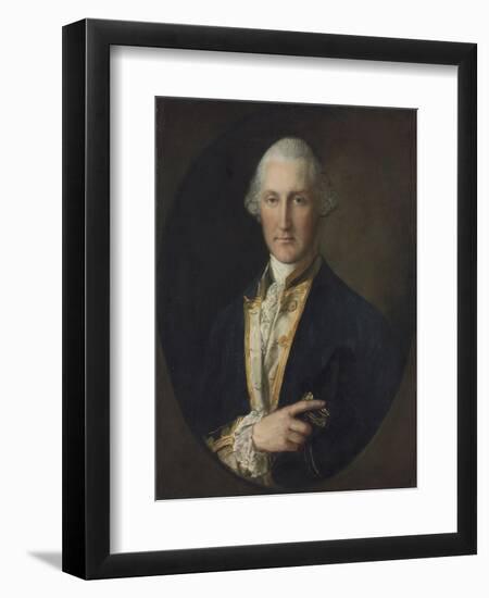 Portrait of Lord William Campbell, M. P.-Thomas Gainsborough-Framed Giclee Print