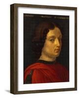 Portrait of Lorenzo De Medici the Elder, Circa 1565-1569-Agnolo Gaddi-Framed Giclee Print