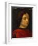 Portrait of Lorenzo De Medici the Elder, Circa 1565-1569-Agnolo Gaddi-Framed Giclee Print